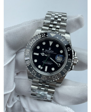 (준비완료/특급배송)NO.3451/롤렉스 지엠티마스터2 블랙그레이 쥬빌레 QP공장